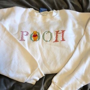 Vintage Disney Pooh Sweatshirt Size X-Large